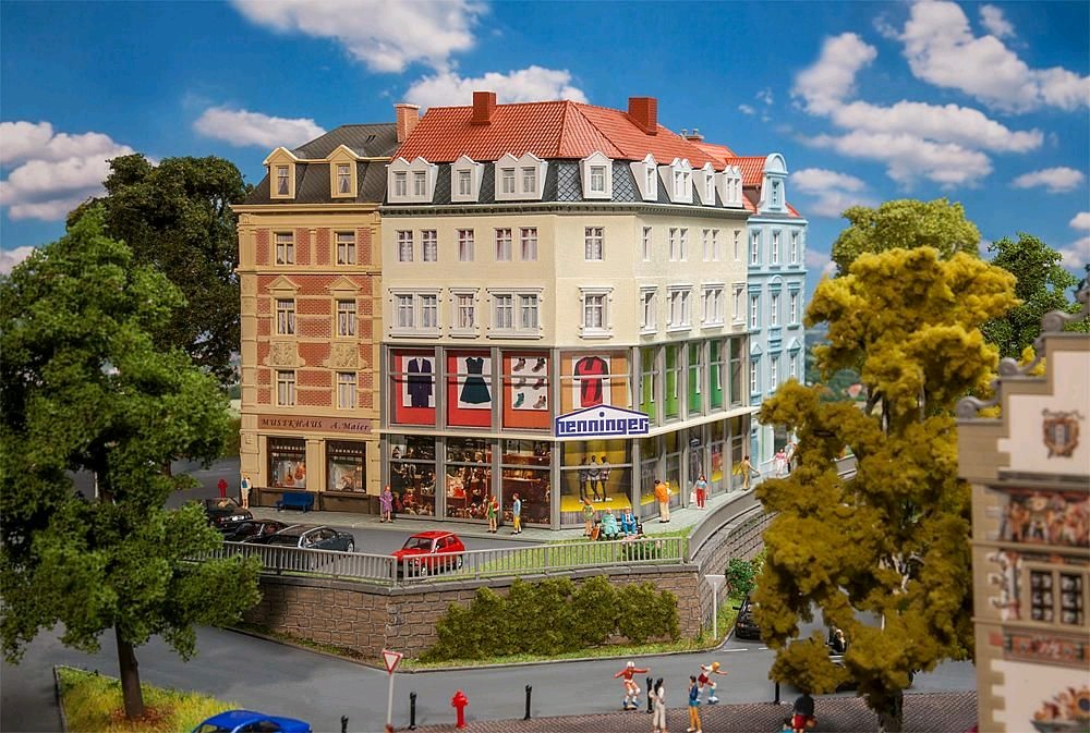 Faller 130704 Kaufhaus Henninger 1:87 Spur H0 Bausatz Neu OVP