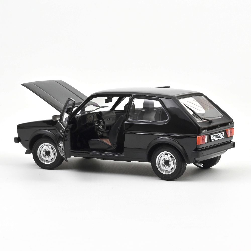 Norev 188487 VW Golf GTI 1976 Schwarz 1:18 Standmodell NEU OVP