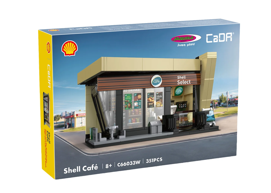 CaDA C66033W Shell Select Café 1:30 Bausatz NEU OVP Bricks