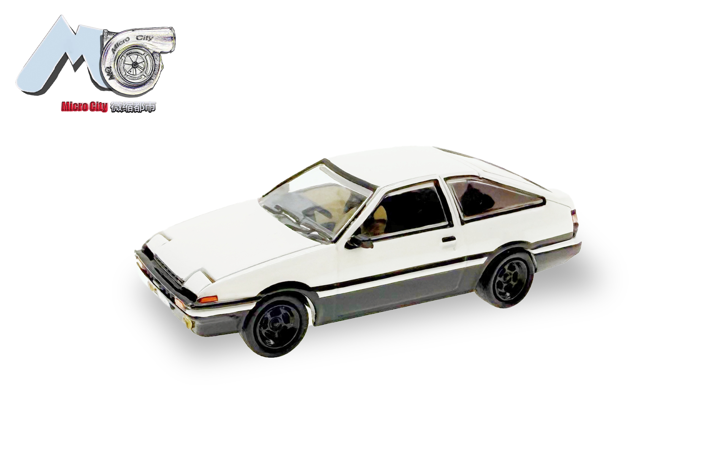 Herpa 87MC000041 Toyota Corolla AE86, weiß