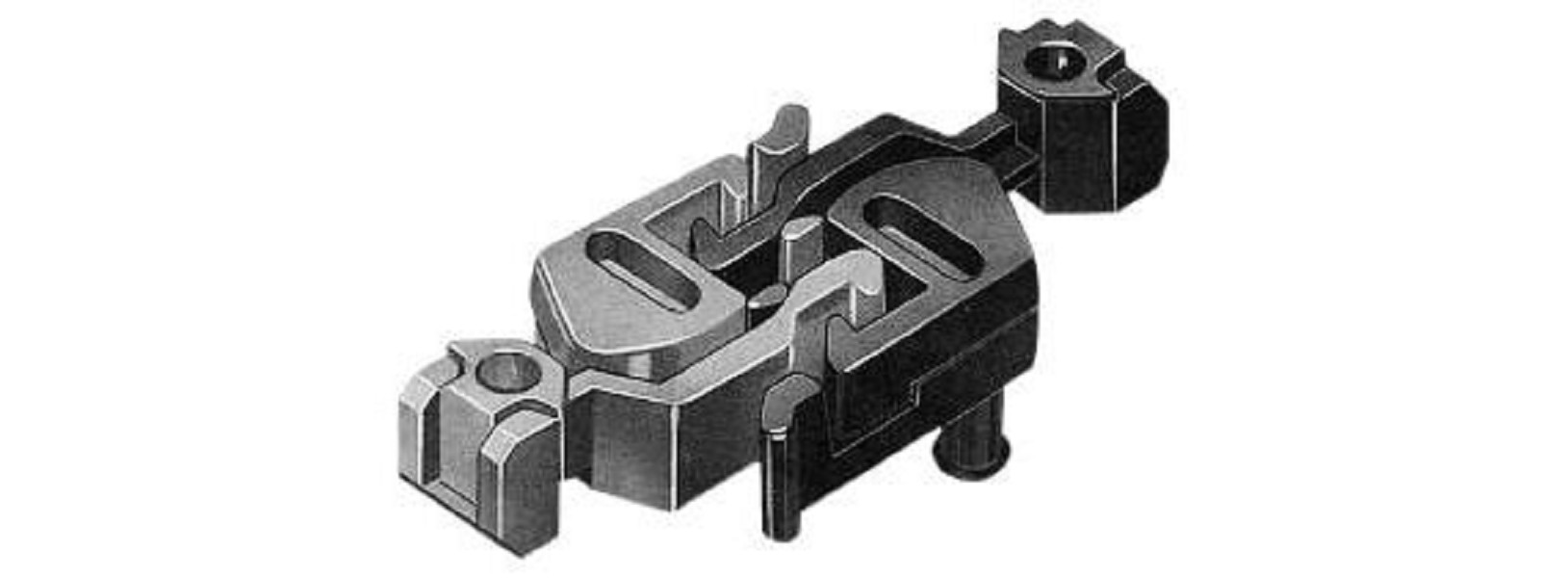Fleischmann 9541 Profi Kupplung 1 Stck Spur N 1:160