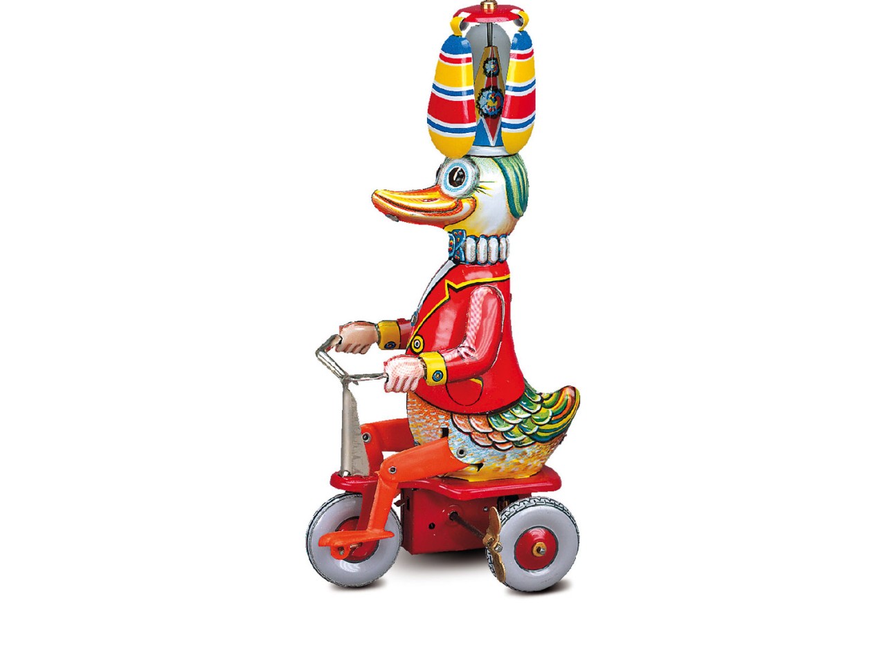 Wilesco 10284 Ente auf Dreirad Aufzugswerk Neu OVP