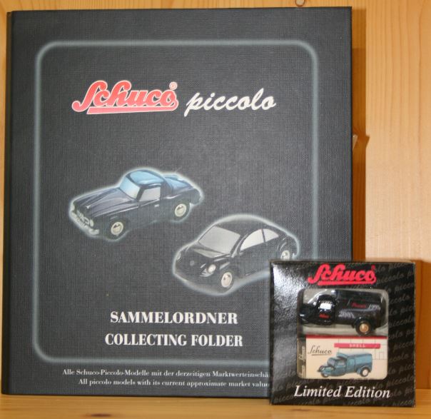 Schuco 50166400 Piccolo Sammelordner+CD 1995-2001 inkl. Sondermodell