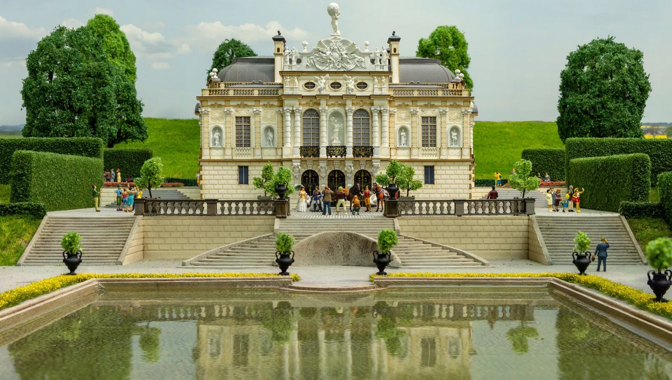 Noch 66991 Schloss Linderhof 1:87 Spur H0 Bausatz NEU OVP
