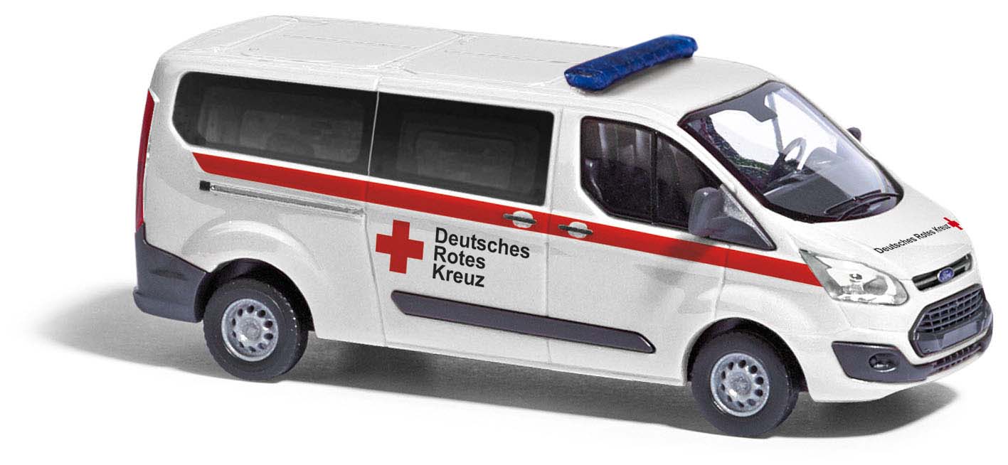 Busch 52431 Ford Transit Custom Bus DRK 1:87 Spur H0 Standmodell