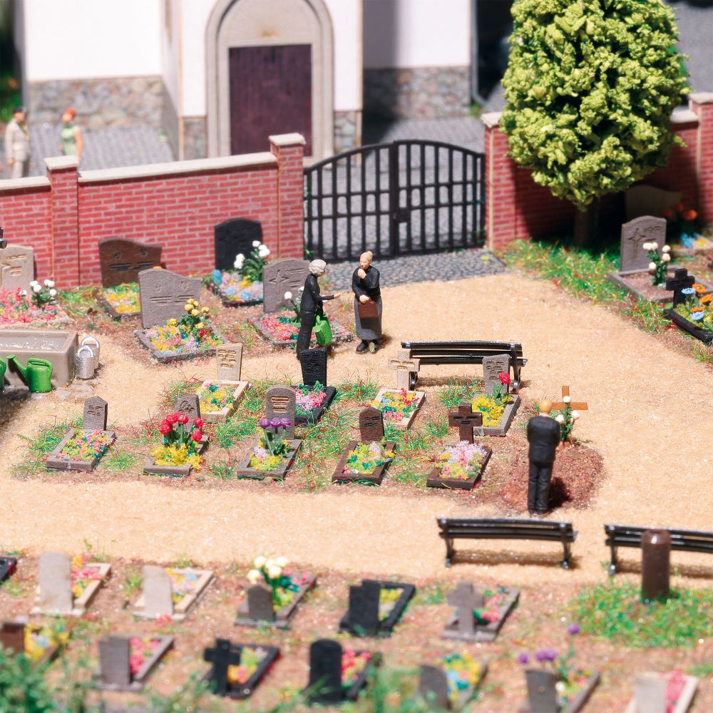 Busch 8922 Friedhof 1:120 Spur TT Bausatz NEU OVP