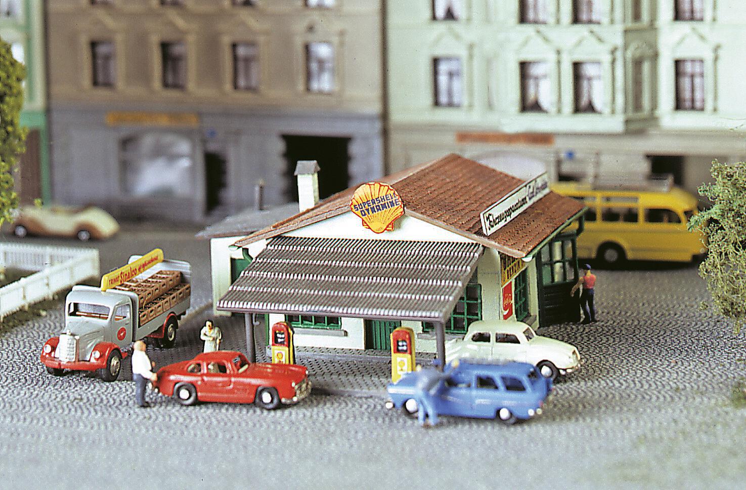 Faller 232542 Tankstelle 1:160 Spur N Bausatz NEU OVP Hobby
