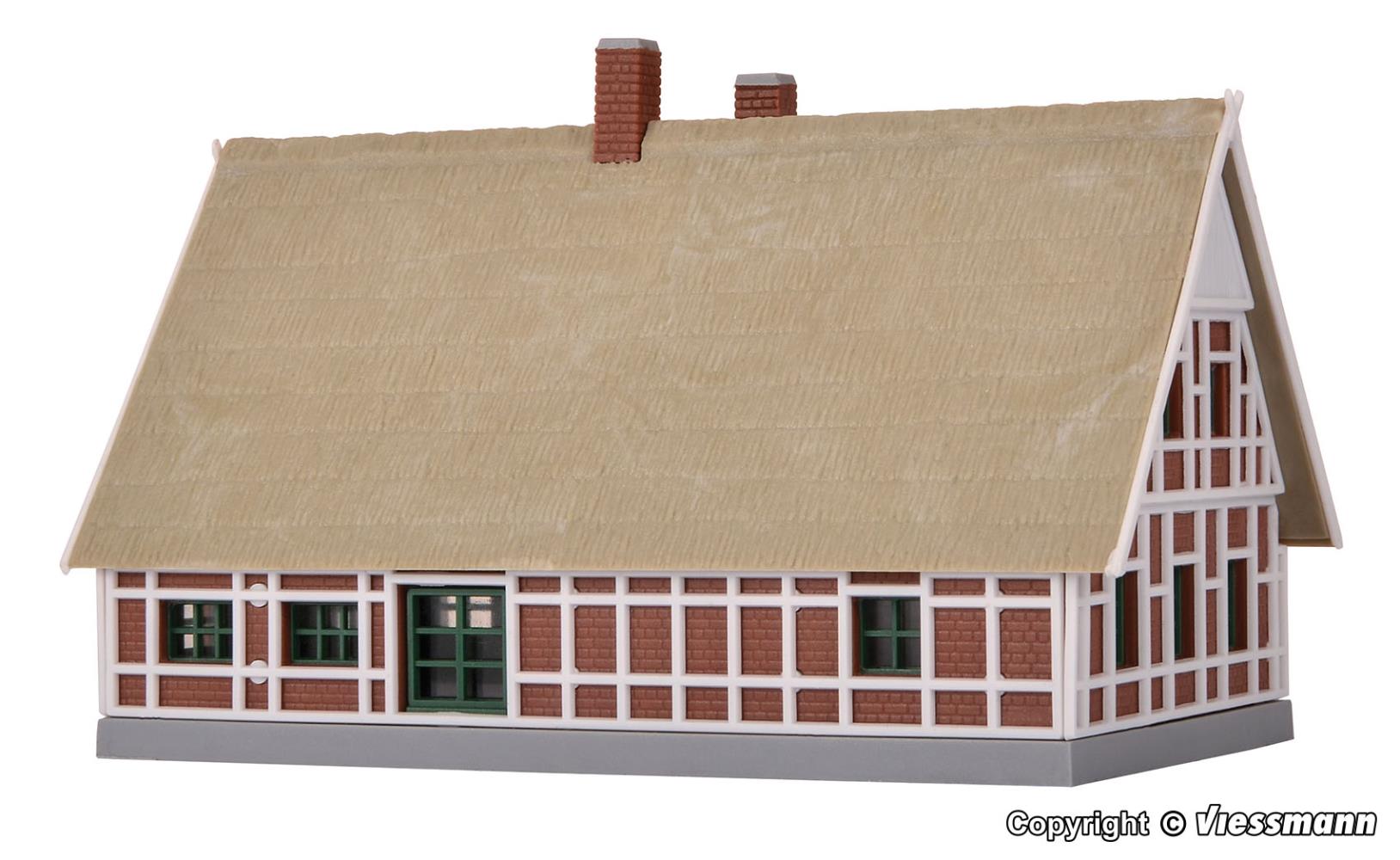 Kibri 37318 Reetdachhaus 1:160 Spur N Bausatz Neu OVP