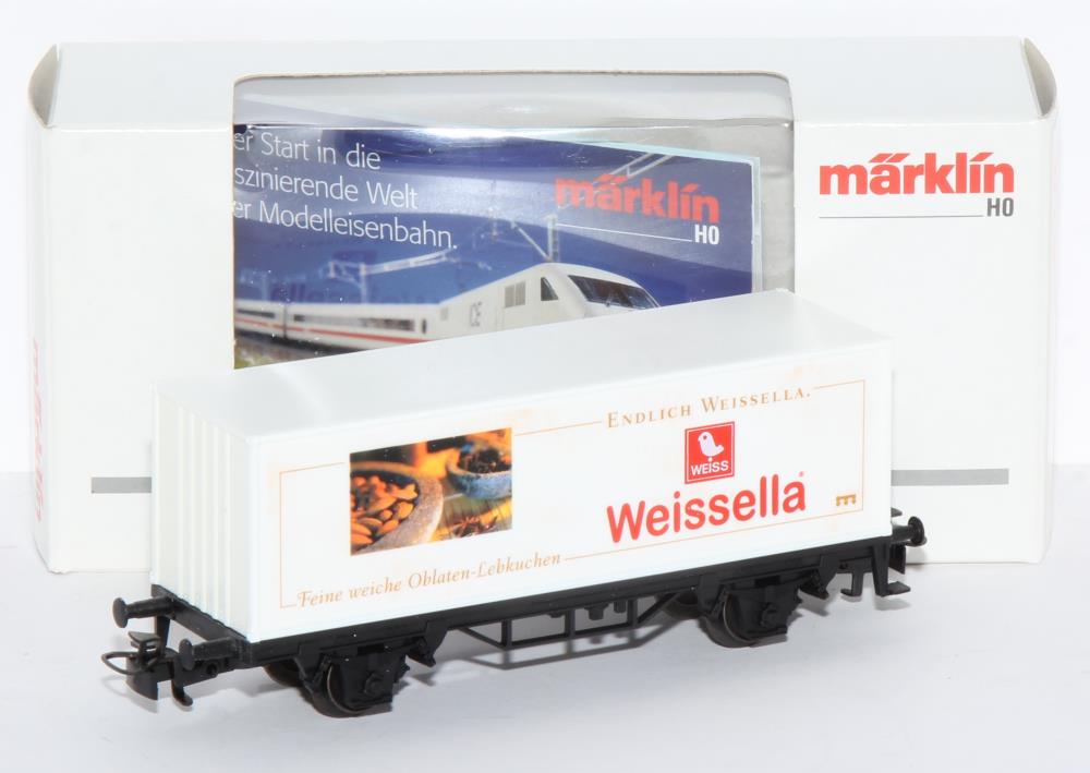 Märklin 4482.101 Werbewagen Weissella - Spur H0 - weiß - OVP