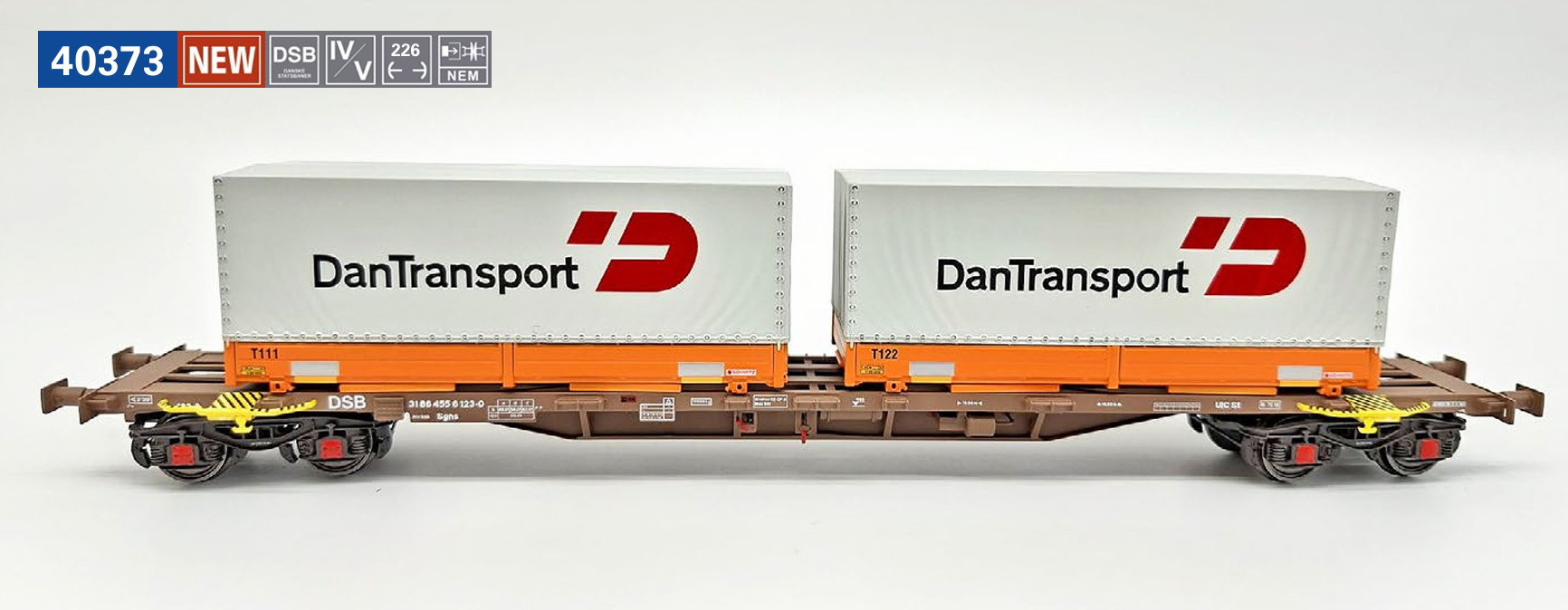 ACME 40373 Typ Sgns DSB "DanTransport" 1:87 Spur H0 DC NEU