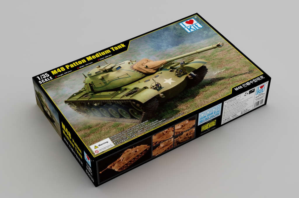 I LOVE KIT 63530 M48 Patton Medium Tank 1:35 Bausatz Neu OVP