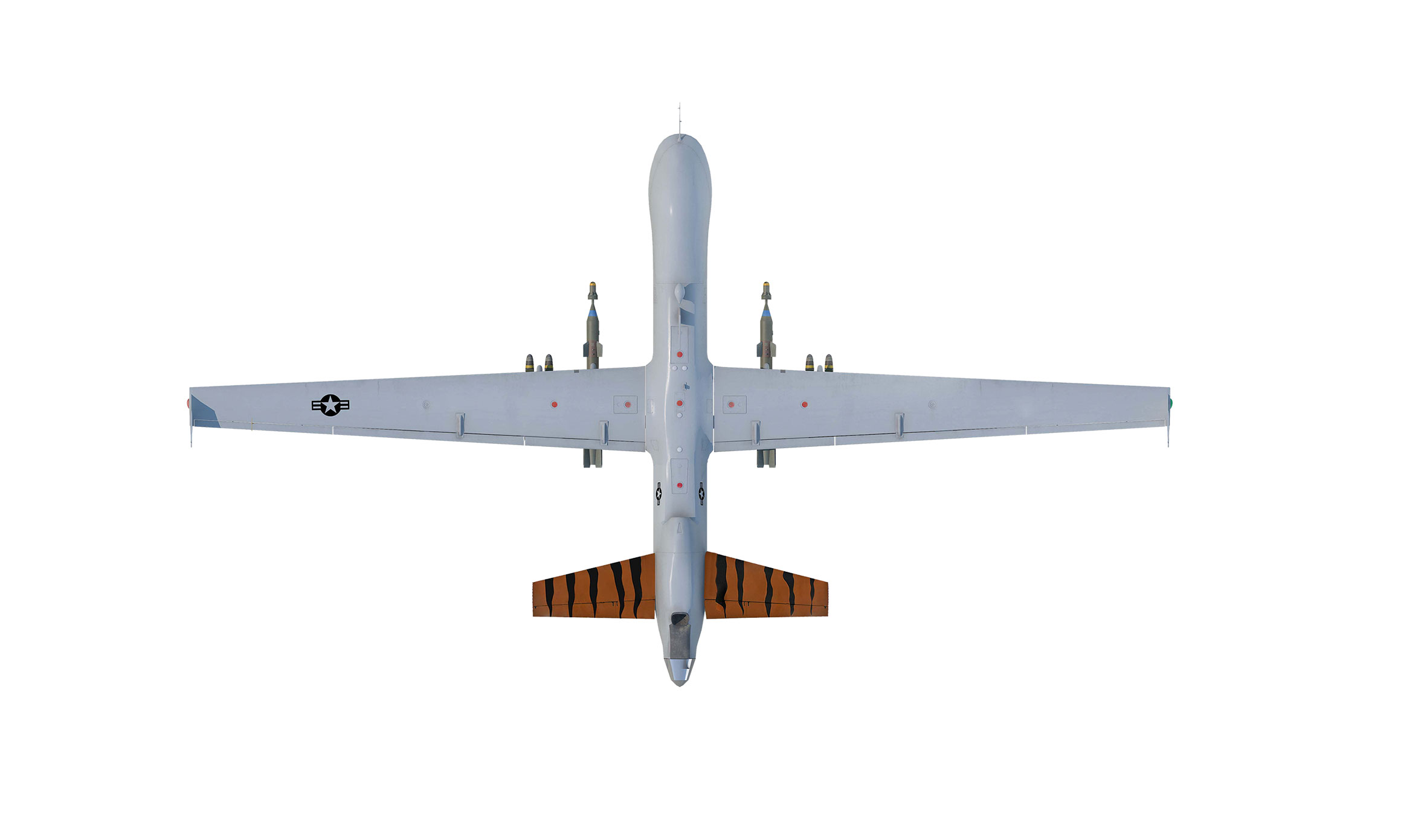 Herpa 580922 MQ-9 USAF 11th ATKS - Tiger