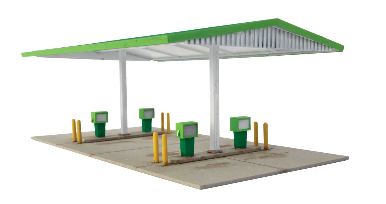 Walthers 933-3542 Moderne Tankstelle 1:87 Spur H0 Bausatz Neu OVP