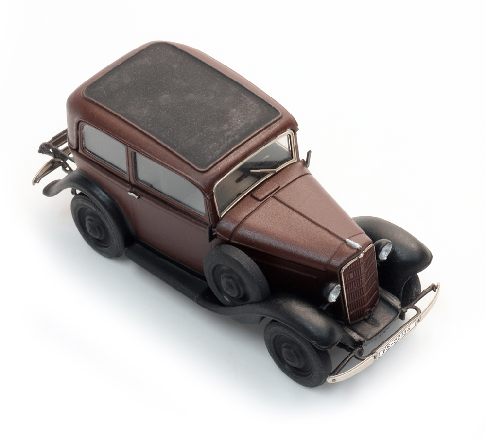 Artitec 387.645 Opel P4 Limousine braun 1:87 Spur H0 Fertigmodell NEU