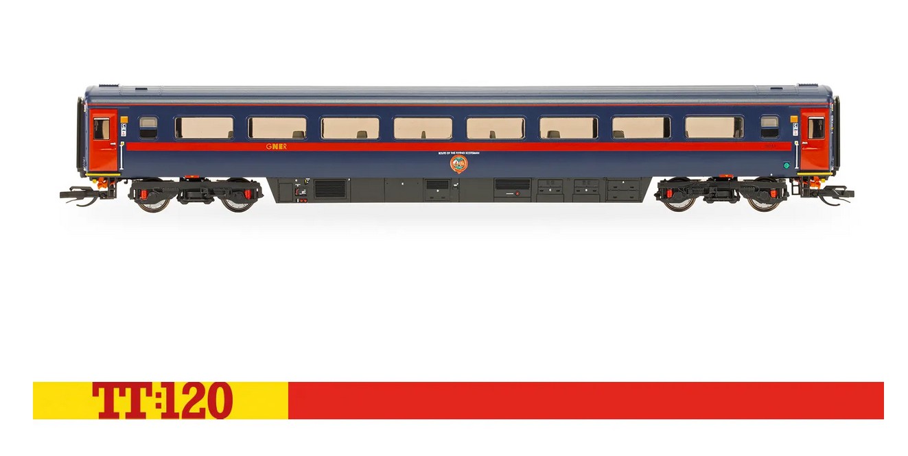 Hornby TT4043 GNER HST Mk3 '42244' Trailer Standard Coach Spur TT
