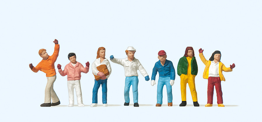 Preiser 10183 Kinder 1:87 Spur H0 Neu OVP Figuren