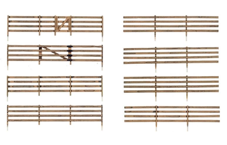 Woodland Scenics A2982 Board Fence - Spur H0 - Neu - OVP