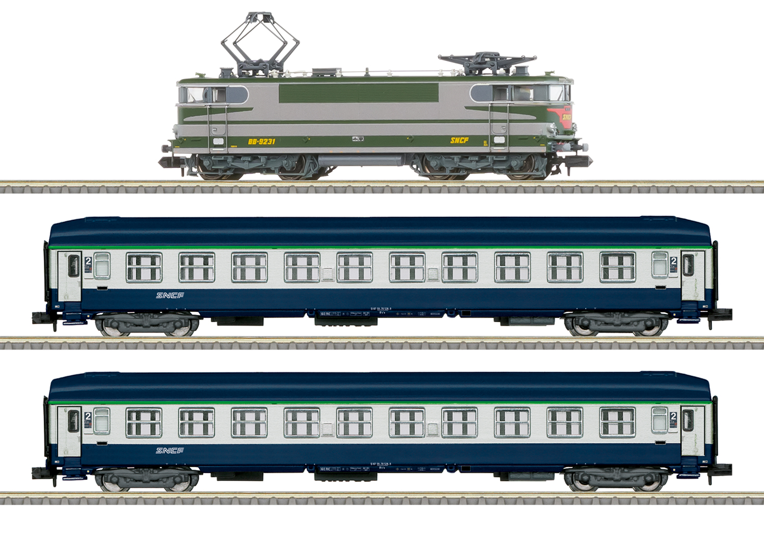 Trix 11168 Startpackung Personenzug SNCF
