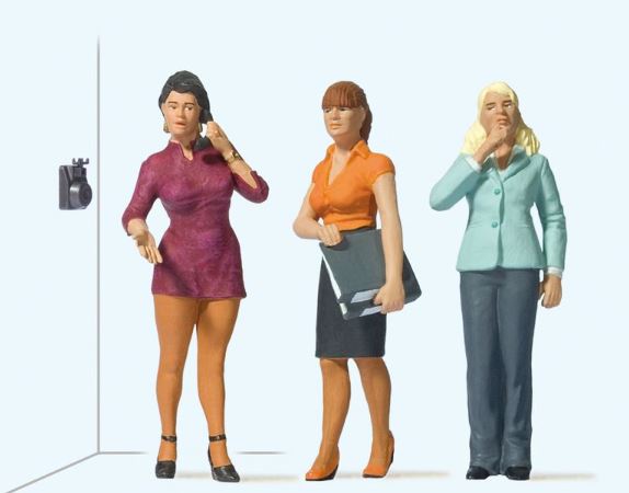 Preiser 44922 Junge Frauen im Büro