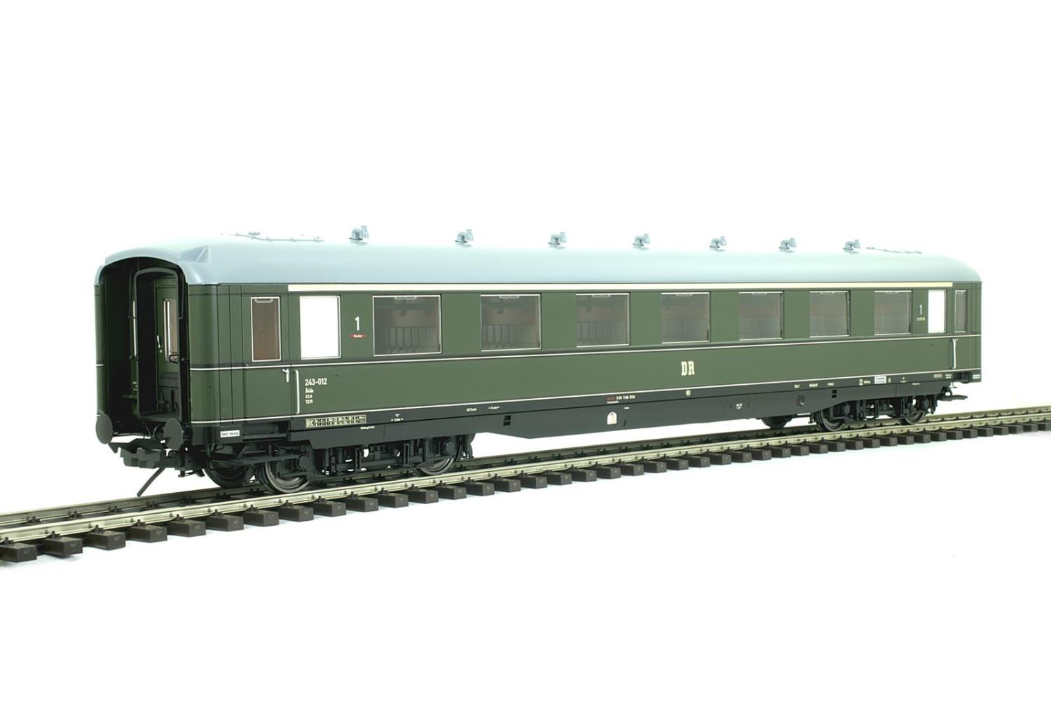 Lenz 41260-04 Schürzenwagen AB4ü-38 1.Klasse DR 1:45 Spur 0 Neu
