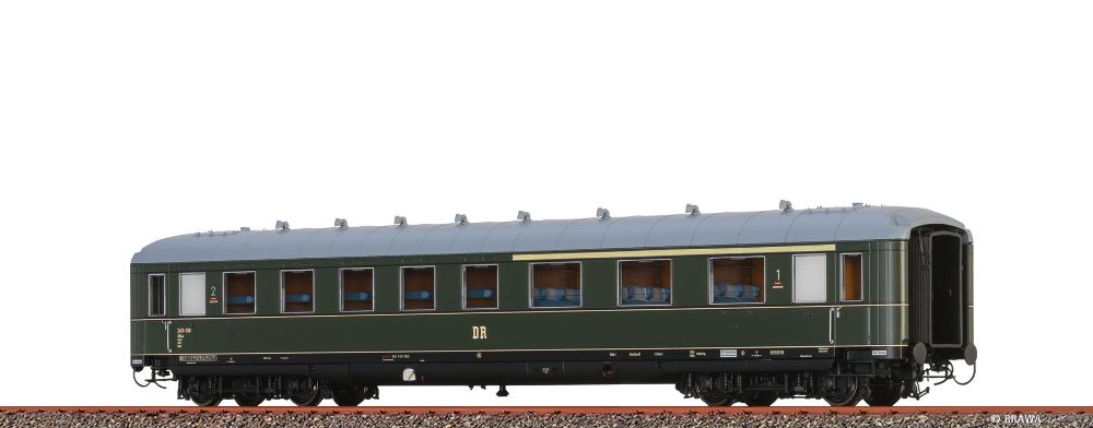 Brawa 51070 Personenwagen AB4üe DR 1:87 Spur H0 DC+ LED NEU