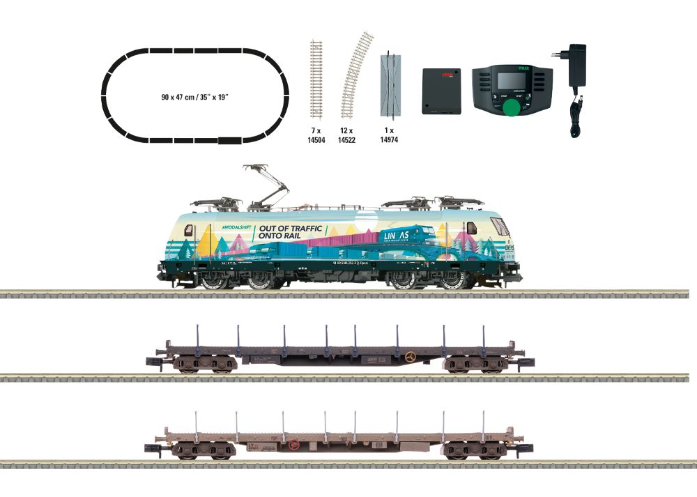Trix 11165 Digital-Startpackung "Güterzug" LINEAS 1:160 Spur N