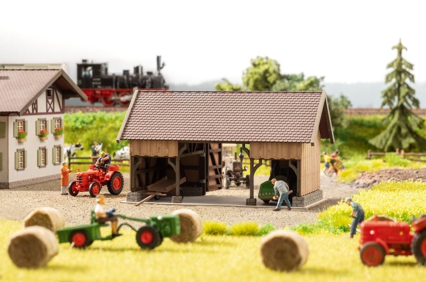 Noch 66716 Remise - Spur H0 - Bausatz - Neu - OVP