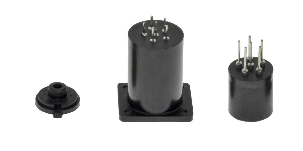 Viessmann 4652 H0 Zylindersteckfuß 6-polig