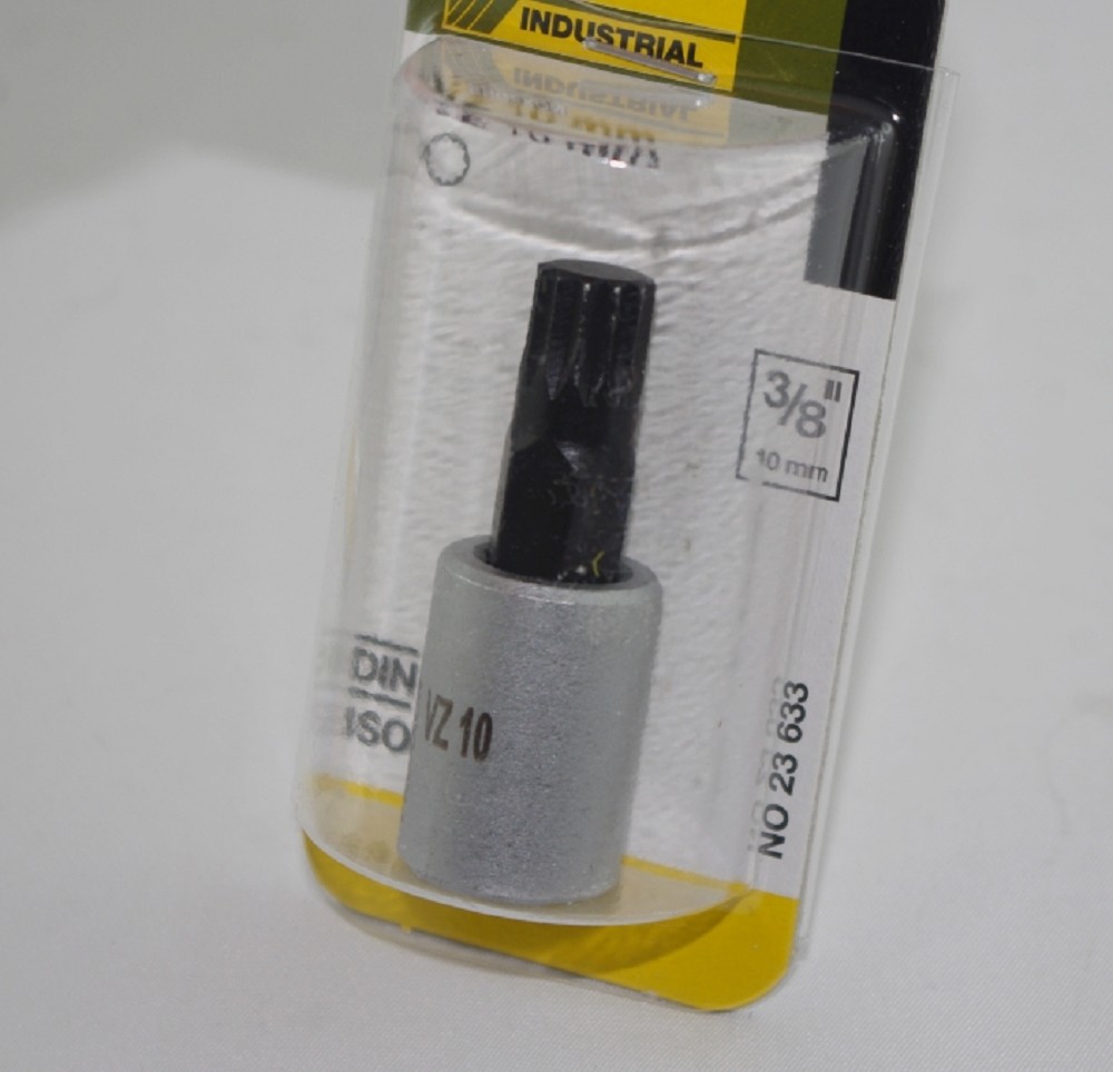 Proxxon 23633 3/8" Vielzahn-Einsatz VZ 10, 50 mm lang