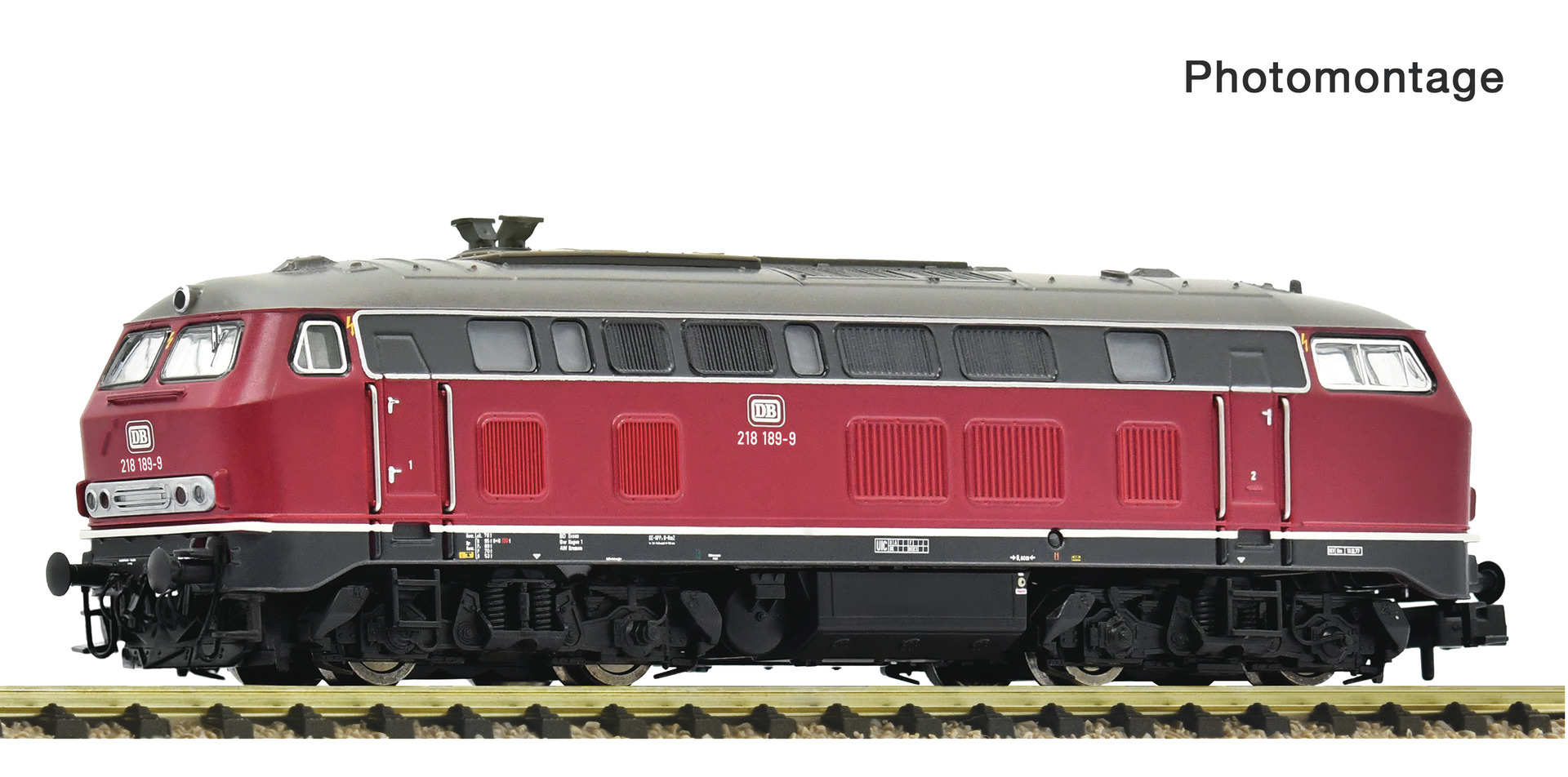 Fleischmann 7360050 Diesellokomotive 218 189-9, DB
