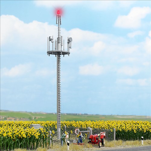 Busch 5401 Handymast Warnleuchte rote LED 1:87 Spur H0 NEU