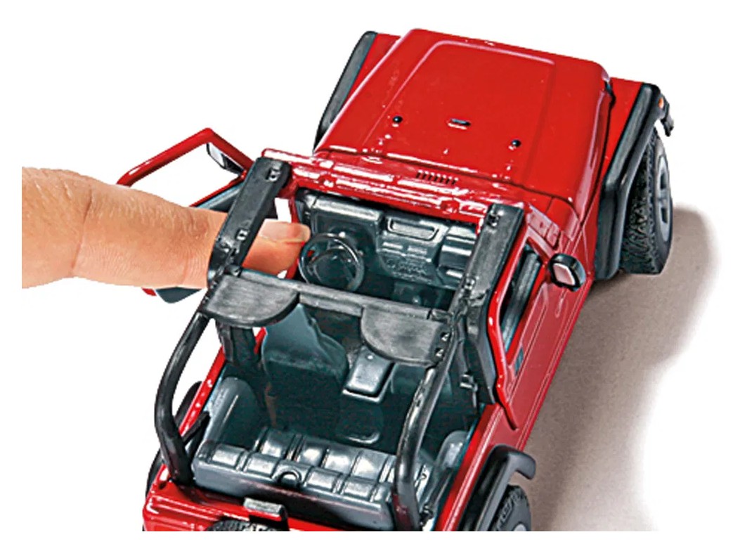 Siku 4870 Jeep Wrangler Geländewagen 1:32 Spur 1 Standmodell