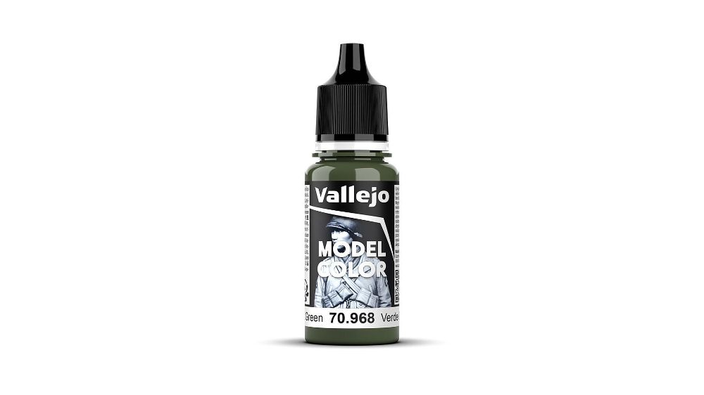 Vallejo 70968 Olivgrün, mittel, matt, 18 ml Model Color NEU