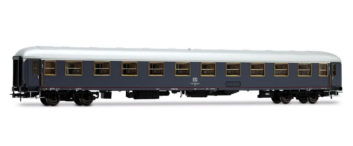 Rivarossi HR4360 FS 3-tlg Set Reisezugwagen Rapido 904-905 Spur H0