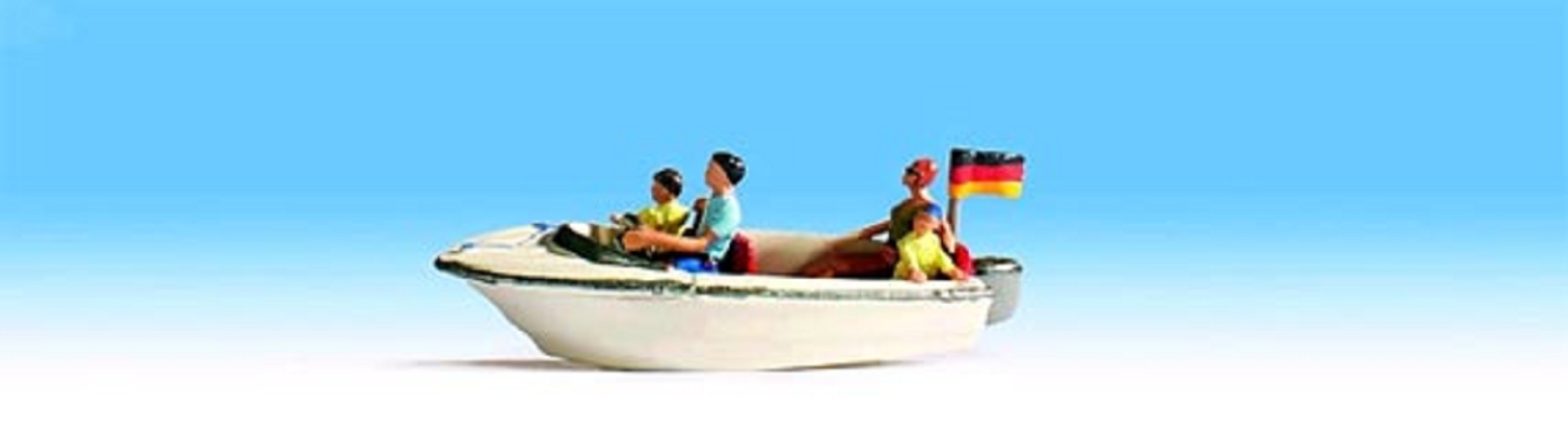 Noch 16820 Motorboot mit Figuren