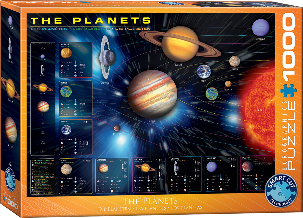 EUROGRAPHICS 6000-1009 Die Planeten 1000 Teile Puzzle