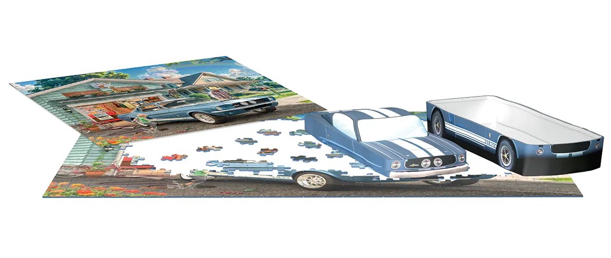 EUROGRAPHICS 8551-6050 1967 Ford Mustang Shelby GT500 Dose 550 Teile Puzzle