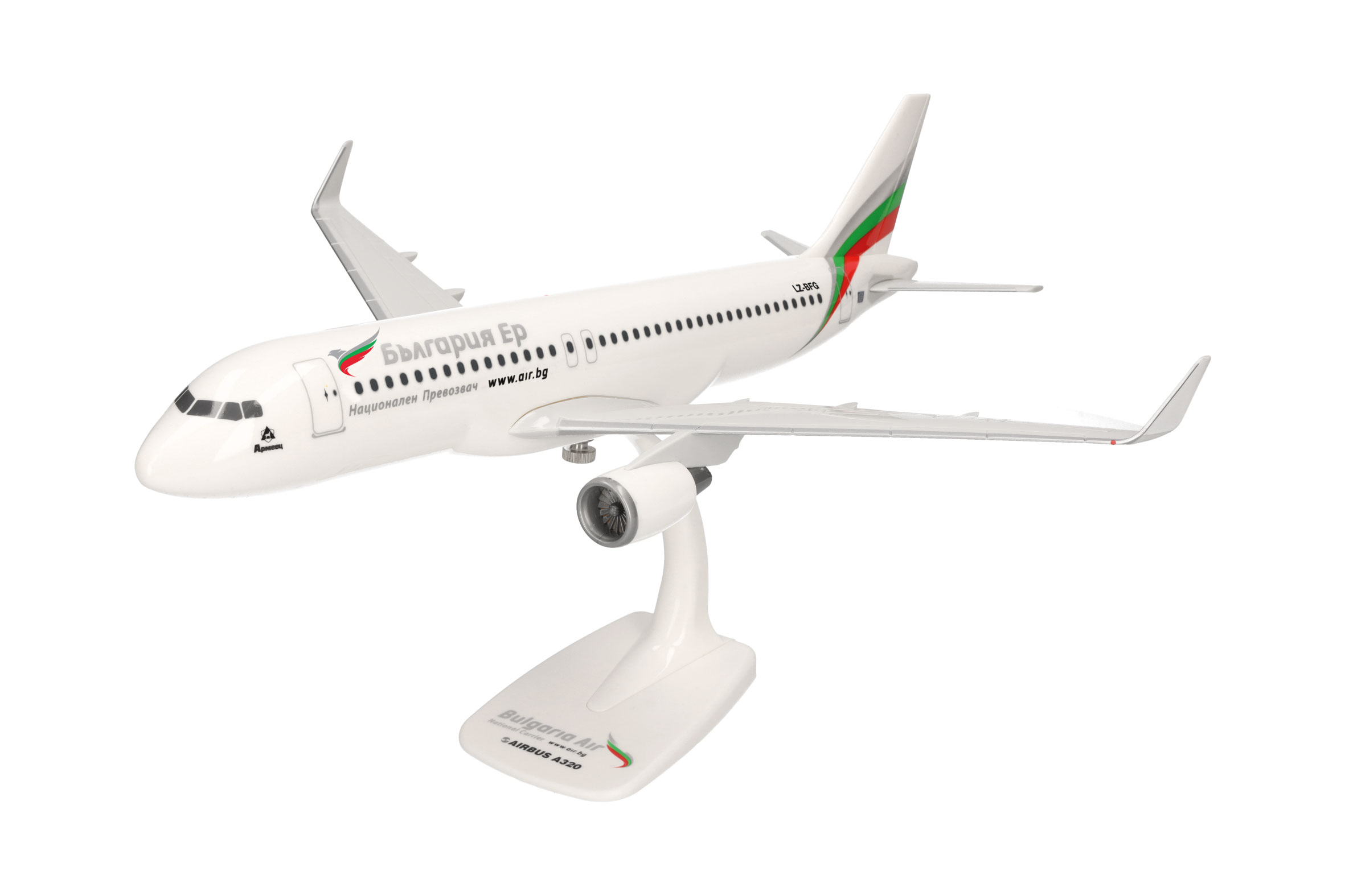 Herpa 610759-001 A320 Bulgaria Air 1-100