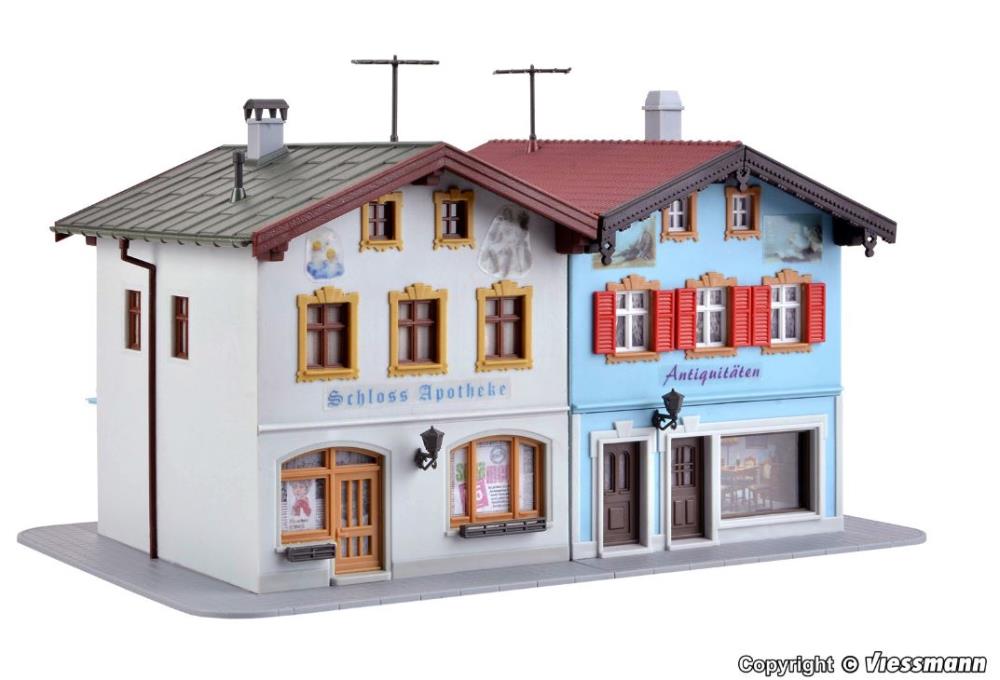 Kibri 38821 H0 Schlossapotheke und Antiquitäten in Tölz