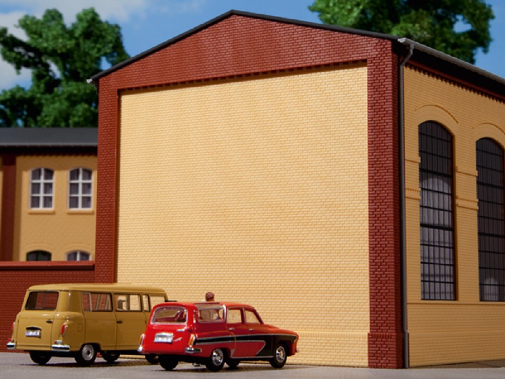 Auhagen 80400 Giebel und Ecksäulen rot
