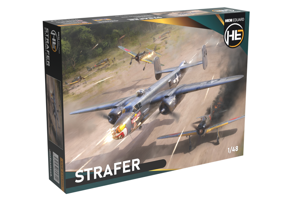 Eduard Plastic Kits 548001 STRAFER / B-25J MITCHELL 1:48 Bausatz NEU OVP