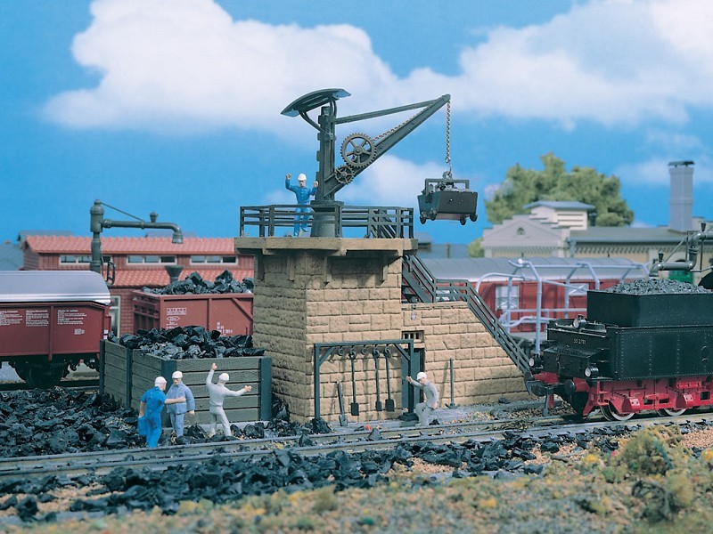 Vollmer 45718 H0 Kleinbekohlungsanlage mit Kran