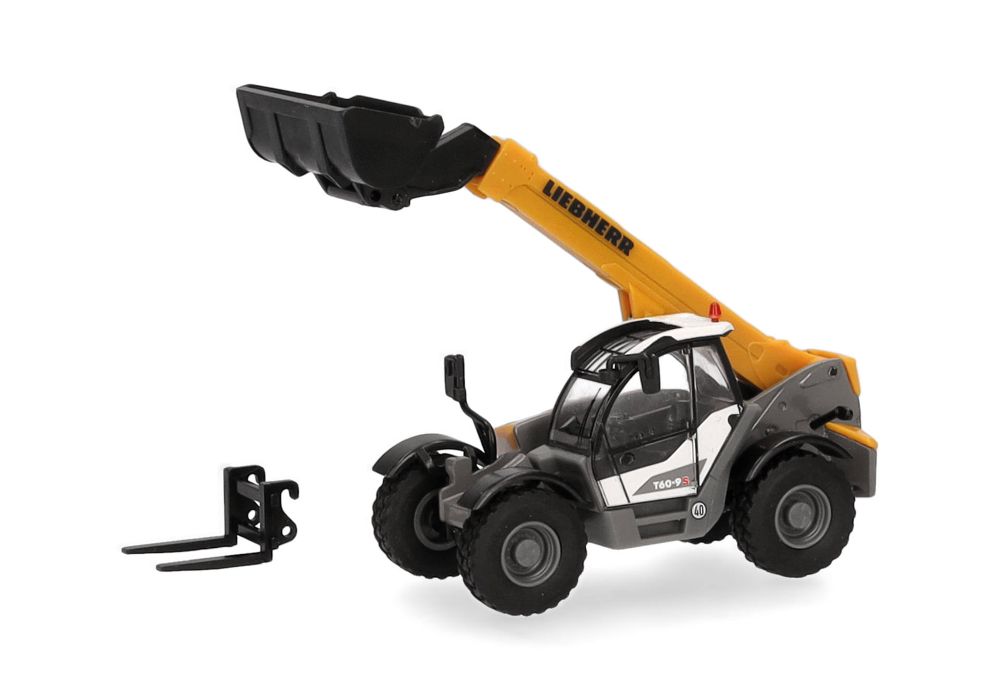 Herpa 318877 Liebherr Teleskoplader T60-9S "Liebherr" 1:87 Spur H0