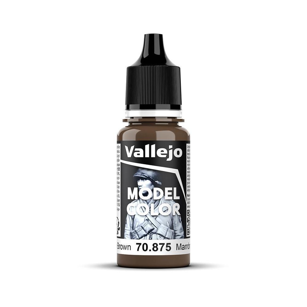 Vallejo 70875 Beigebraun, matt, 18 ml Model Color NEU