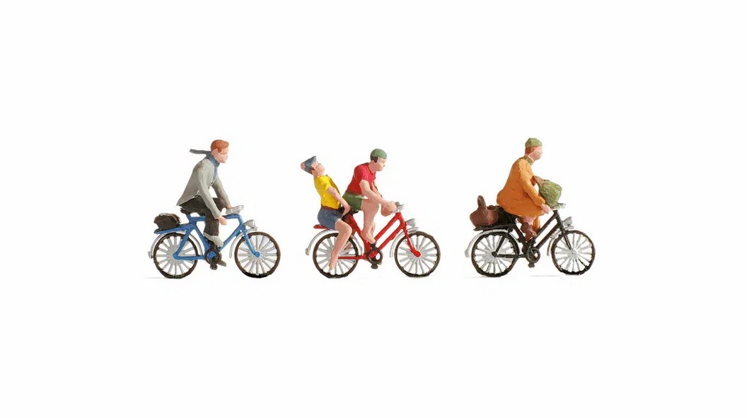 Noch 36898 Fahrradfahrer 1:160 Spur N NEU OVP Figuren