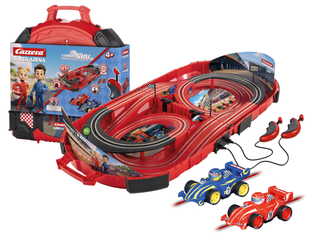 Carrera 20016004 FormulaKidz SPEED ARENA Autorennbahn Set to go