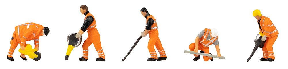 Faller 151695 Gleisbauarbeiter Epoche V 1:87 Spur H0 Neu OVP