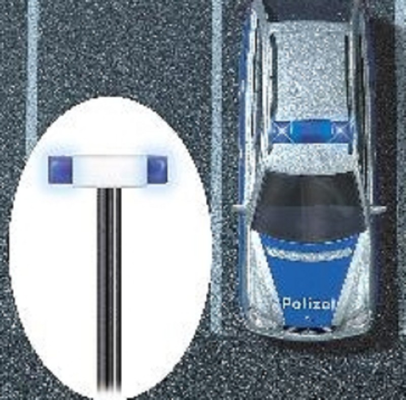Busch 5938 Blaulichtblinkbalken Spur H0 1:87