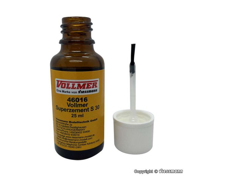 Vollmer 46016 Vollmer Superzement S 30, 25 ml