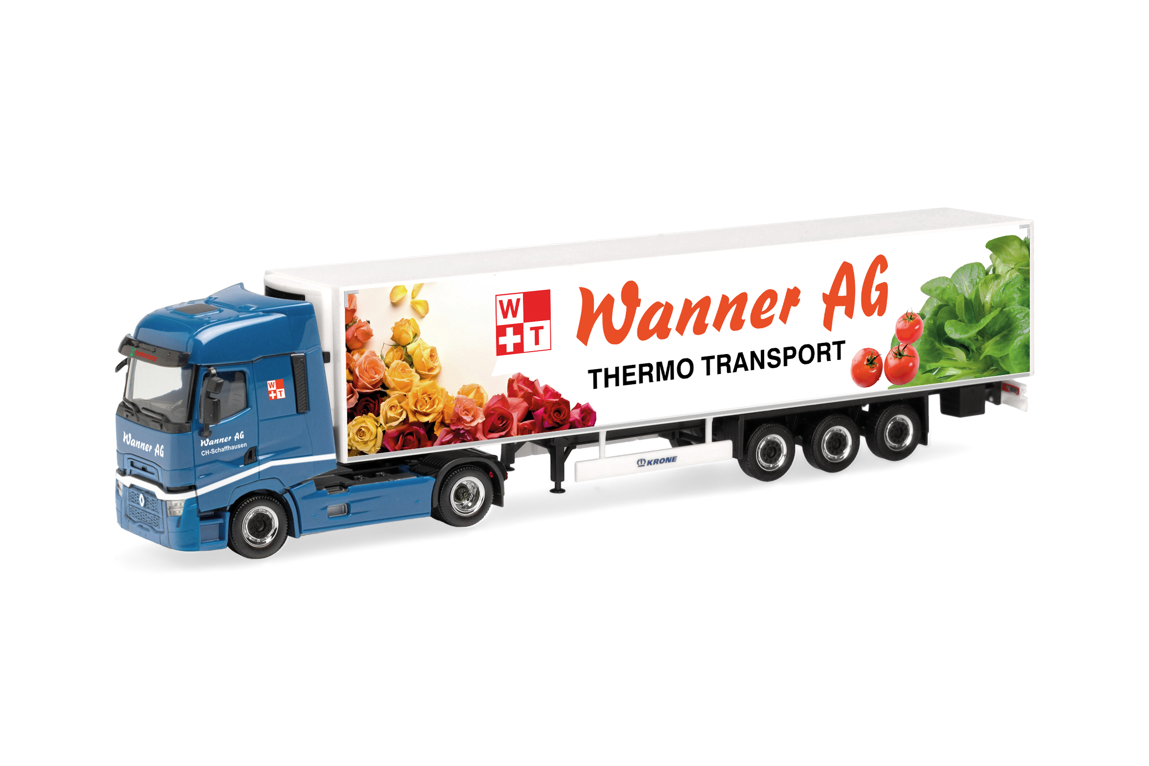 Herpa 321242 Renault T facel. KüKoSz Wanner